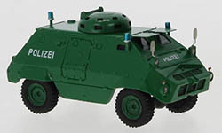 101-BOS87830 - H0 - Thyssen UR-416 Polizei grün, 1975, Polizei (D)